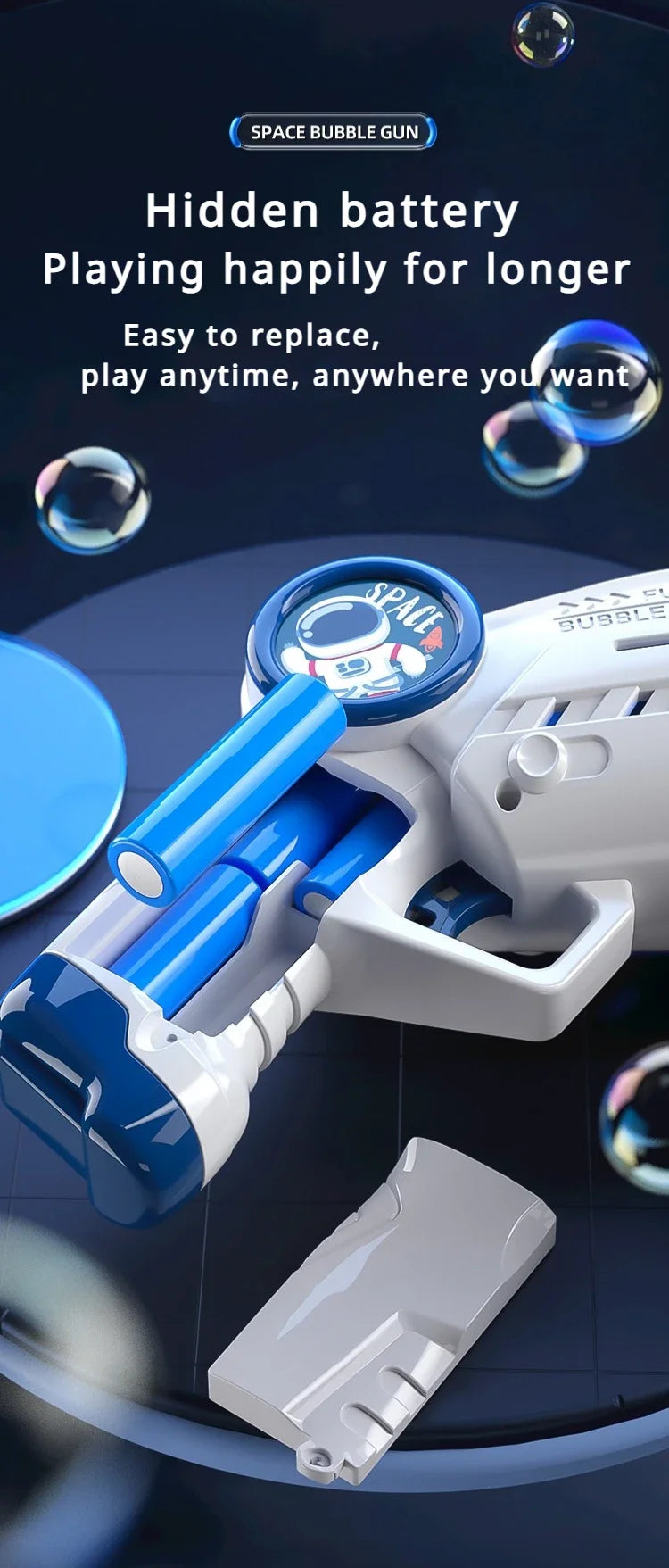 Astronaut Electric Soap Bubble Machine