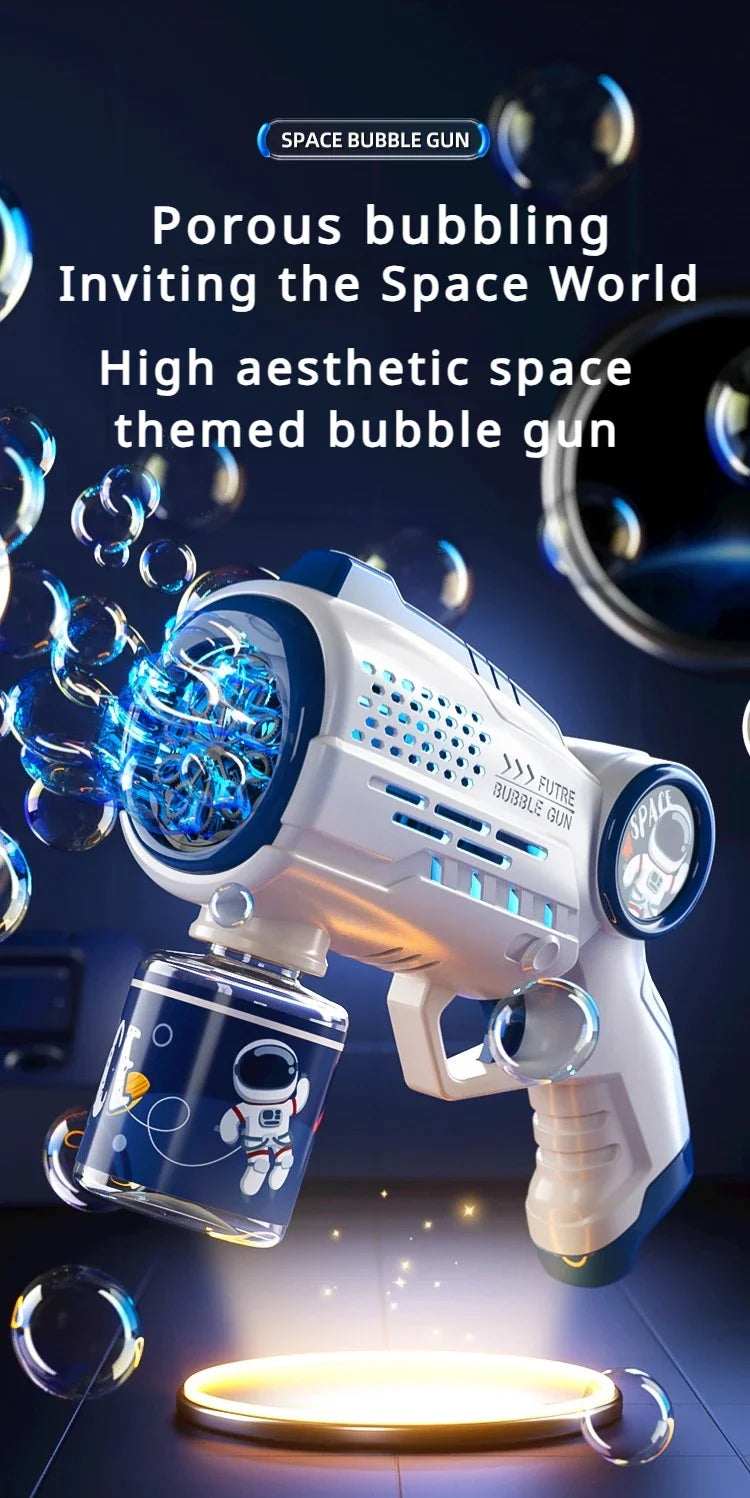 Astronaut Electric Soap Bubble Machine