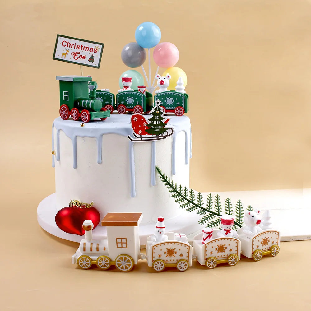 Plastic Christmas Train